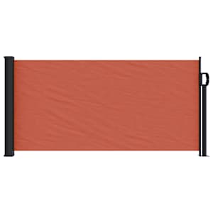 Zatahovací boční markýza terakotová 100 x 500 cm - obrázek 3