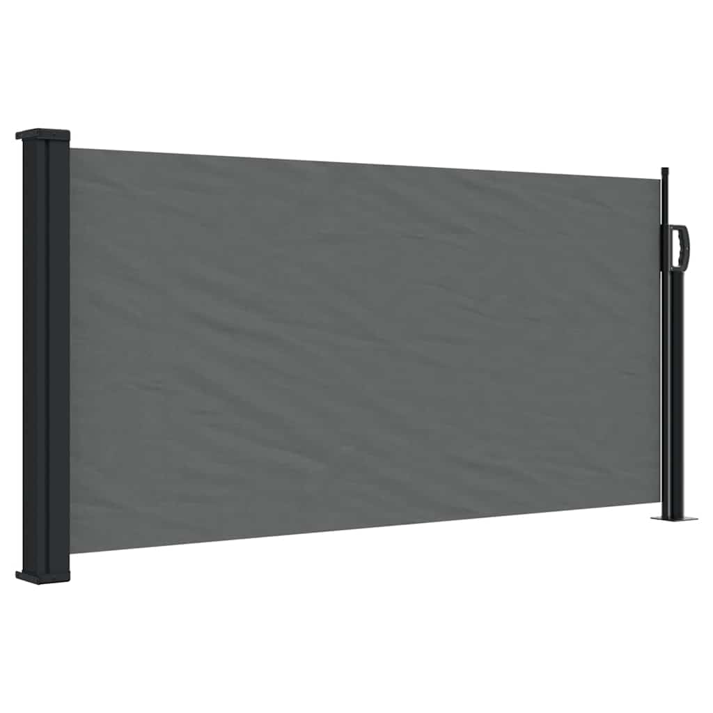 vidaXL Výsuvná bočná markíza antracitová 100x500 cm