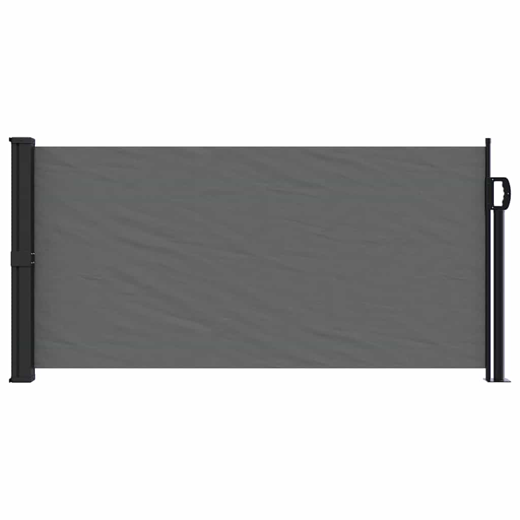 vidaXL Windscherm uittrekbaar 100x500 cm antracietkleurig afbeelding