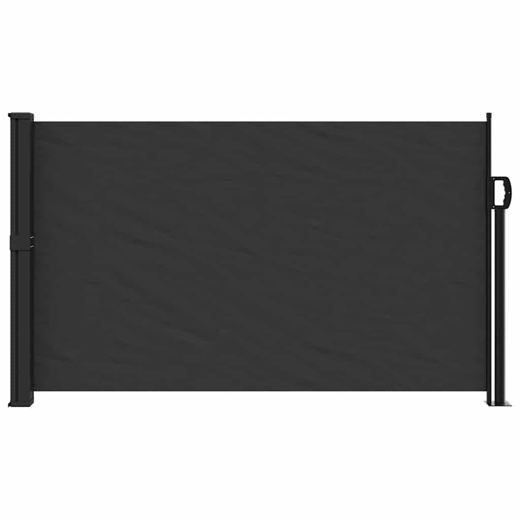 vidaXL Windscherm uittrekbaar 120x500 cm zwart afbeelding