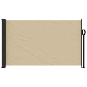Zatahovací boční markýza béžová 120 x 500 cm - obrázek 3