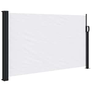 Zatahovací boční markýza bílá 120 x 500 cm - obrázek 2