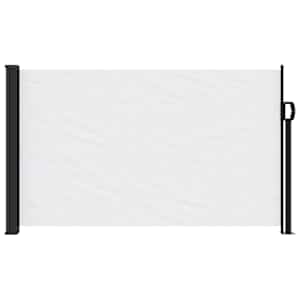 Zatahovací boční markýza bílá 120 x 500 cm - obrázek 3