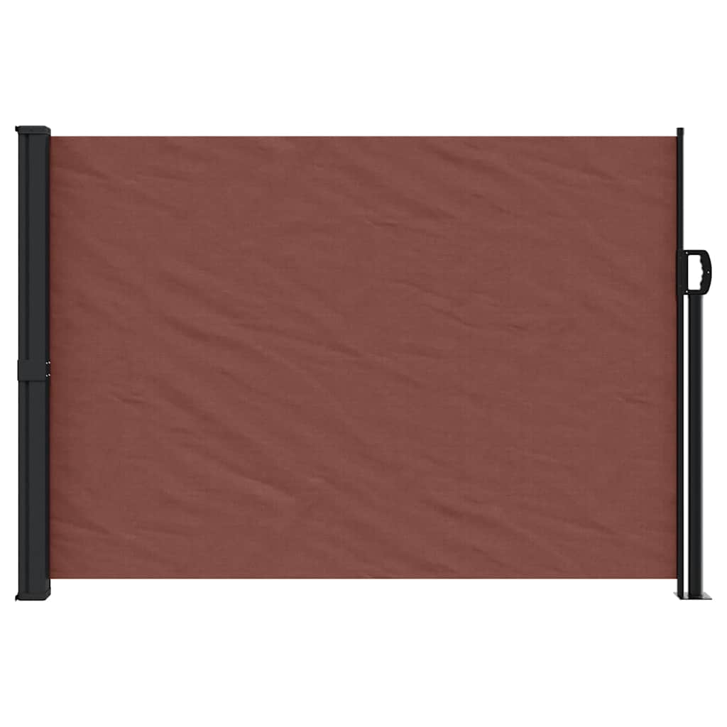 vidaXL Windscherm uittrekbaar 140x500 cm bruin afbeelding