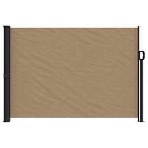 Zatahovací boční markýza taupe 140 x 500 cm - obrázek 3