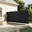  vidaXL fekete behúzható oldalsó napellenző 160 x 500 cm termék 2. képe