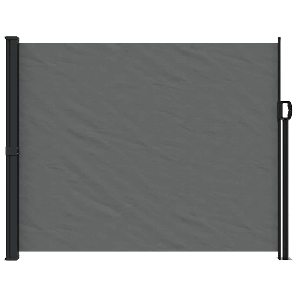 vidaXL Windscherm uittrekbaar 160x500 cm antracietkleurig afbeelding