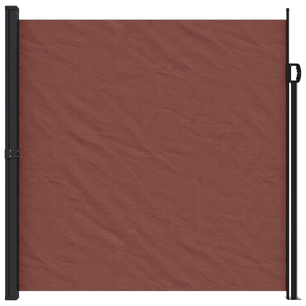 vidaXL Windscherm uittrekbaar 200x500 cm bruin afbeelding