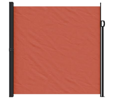 vidaXL Retractable Side Awning Terracotta 200x500 cm