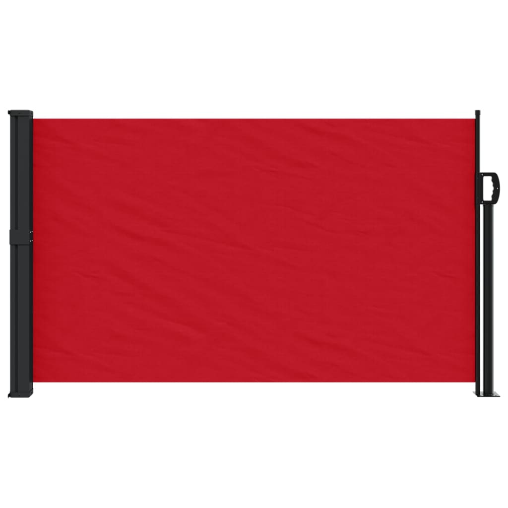 vidaXL Windscherm uittrekbaar 120x600 cm rood afbeelding