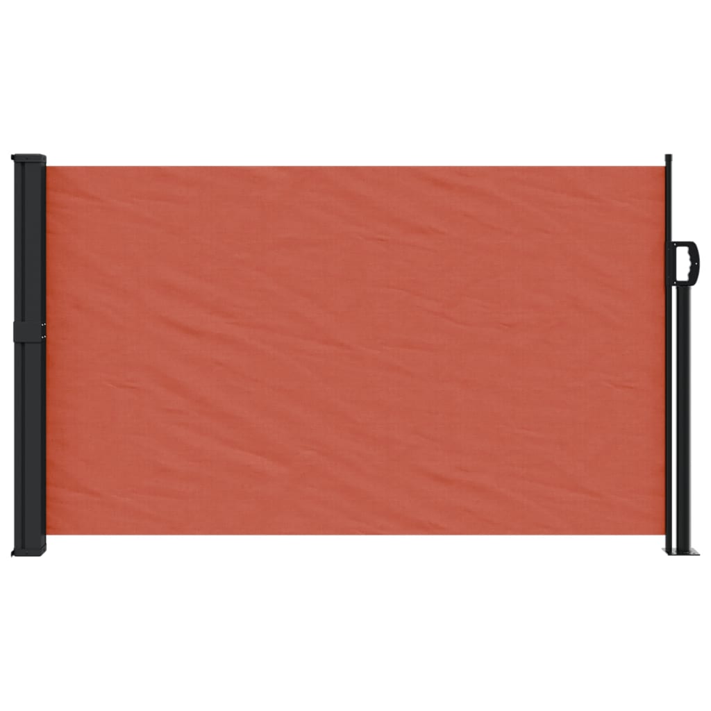 vidaXL Windscherm uittrekbaar 120x600 cm terracotta afbeelding