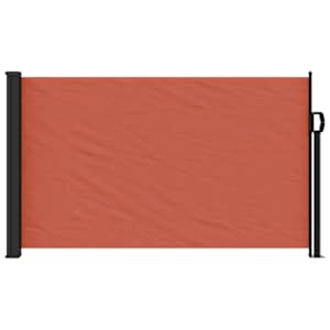 Zatahovací boční markýza terakotová 120 x 600 cm - obrázek 3
