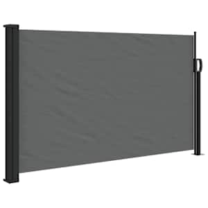 Zatahovací boční markýza antracitová 120 x 600 cm - obrázek 2