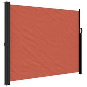 Zatahovací boční markýza terakotová 160 x 600 cm - obrázek 2