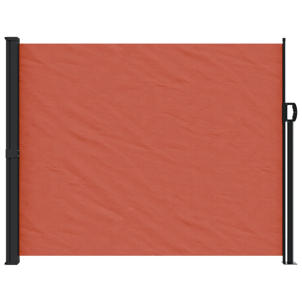 vidaXL Windscherm uittrekbaar 160x600 cm terracotta afbeelding