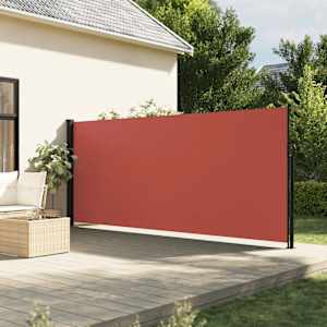 Zatahovací boční markýza terakotová 160 x 600 cm - obrázek 1