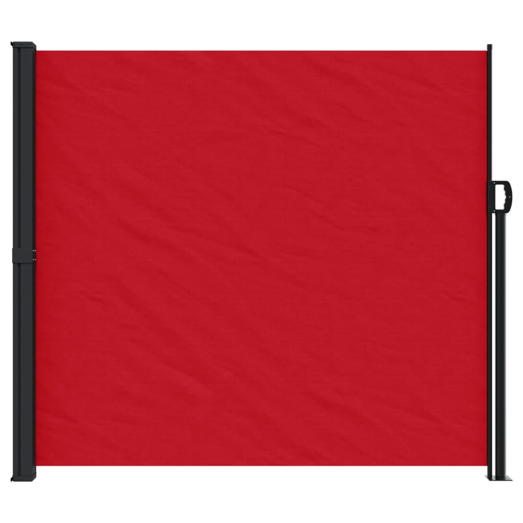 vidaXL Windscherm uittrekbaar 180x600 cm rood afbeelding