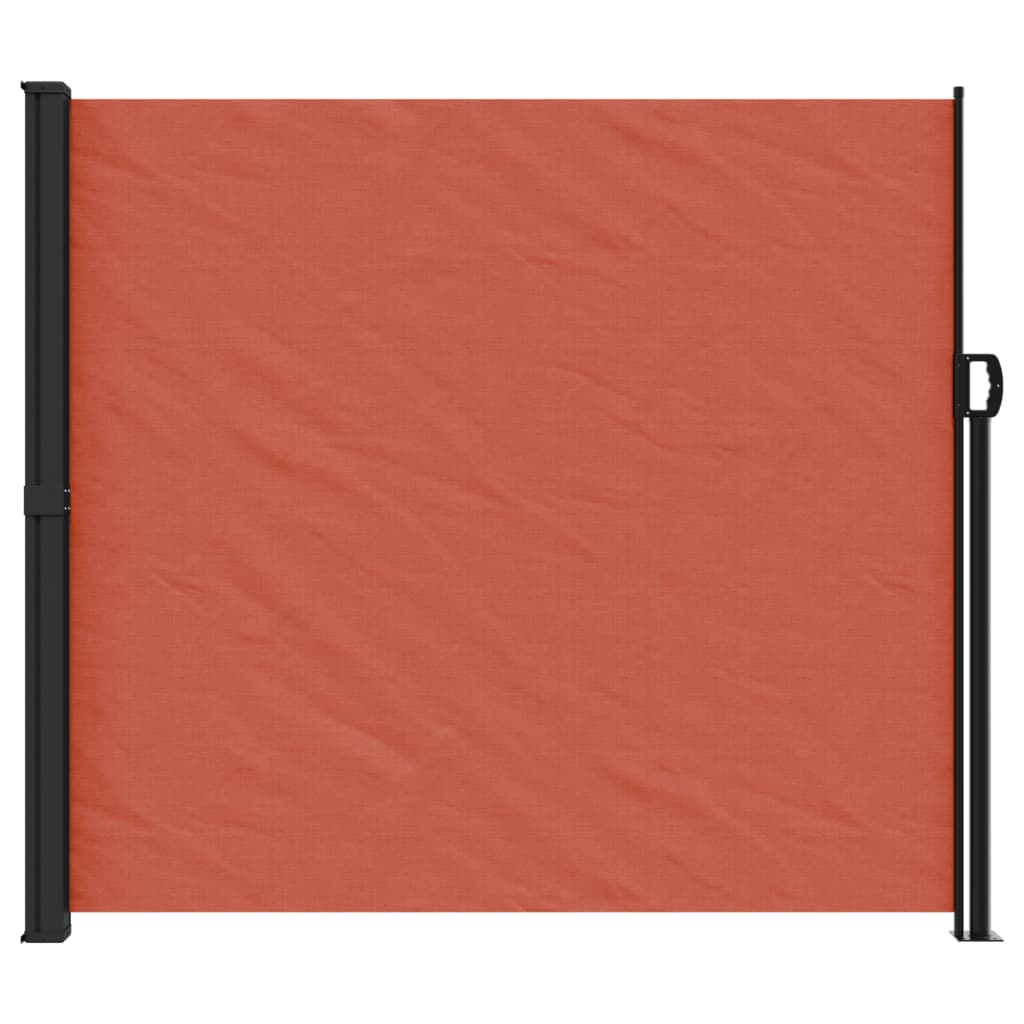 vidaXL Windscherm uittrekbaar 180x600 cm terracotta afbeelding