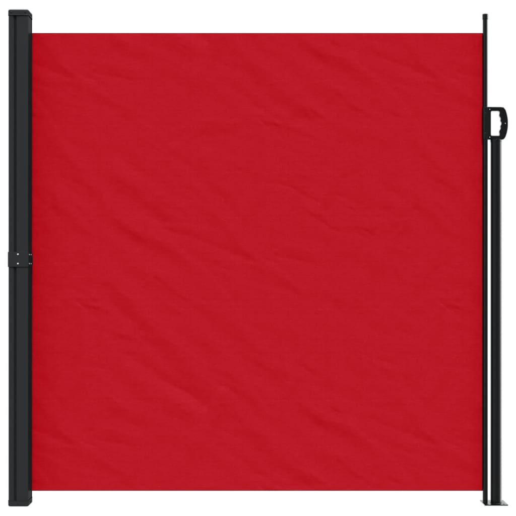 vidaXL Windscherm uittrekbaar 200x600 cm rood afbeelding