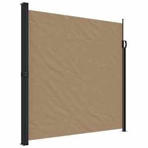Zatahovací boční markýza taupe 200 x 600 cm - obrázek 2