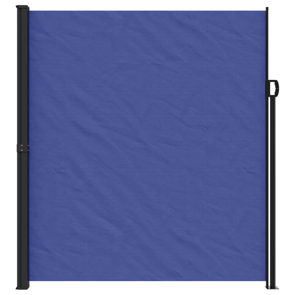 vidaXL Windscherm uittrekbaar 220x600 cm blauw afbeelding