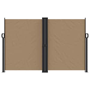 Zatahovací boční markýza taupe 160 x 600 cm - obrázek 3