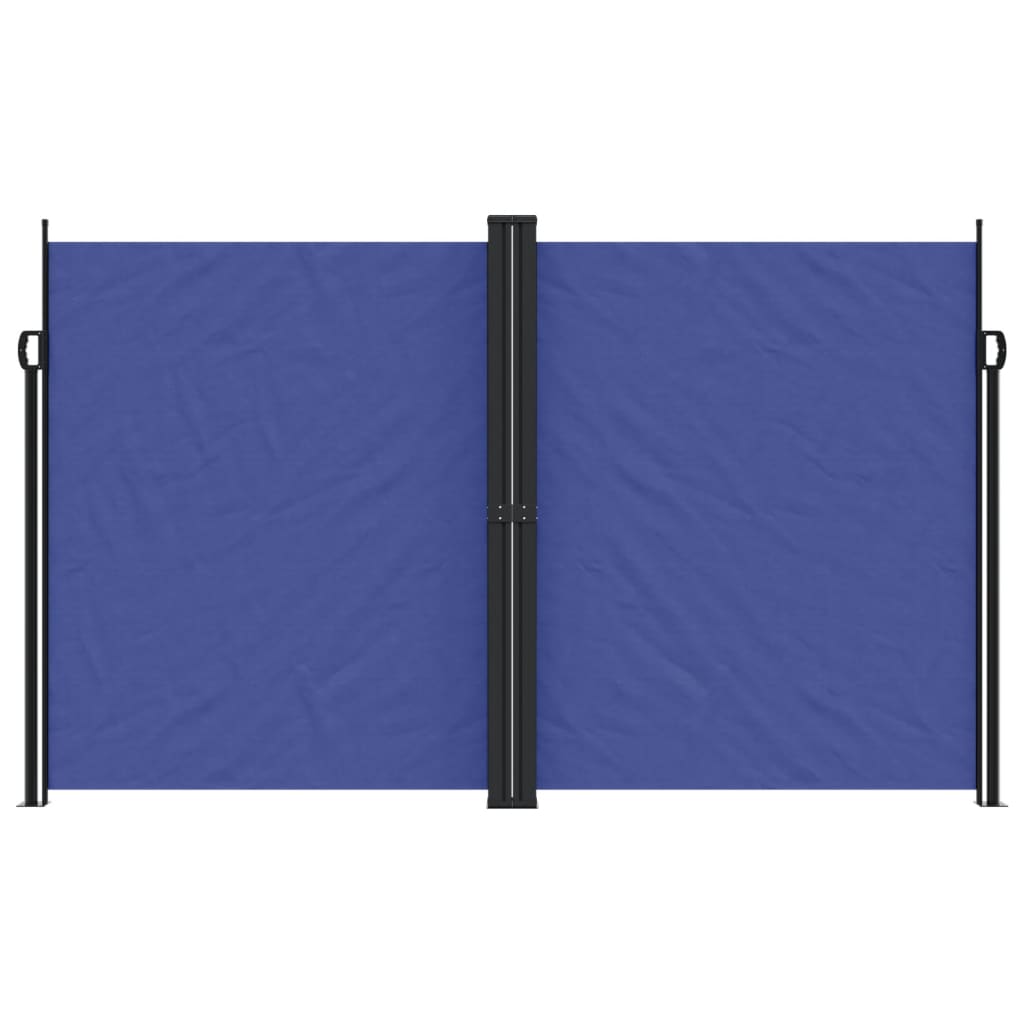 vidaXL Windscherm uittrekbaar 200x600 cm blauw afbeelding