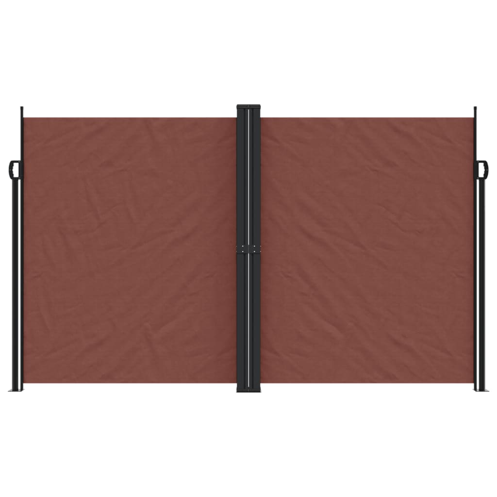 vidaXL Windscherm uittrekbaar 200x600 cm bruin afbeelding