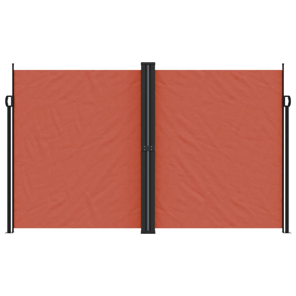 vidaXL Windscherm uittrekbaar 200x600 cm terracotta afbeelding
