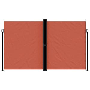 Zatahovací boční markýza terakotová 200 x 600 cm - obrázek 3