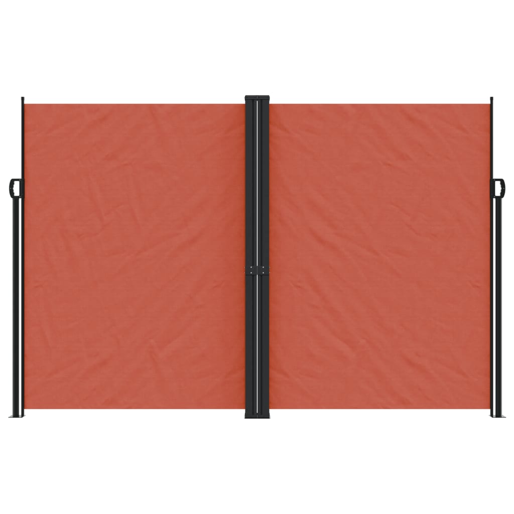 vidaXL Windscherm uittrekbaar 220x600 cm terracotta afbeelding