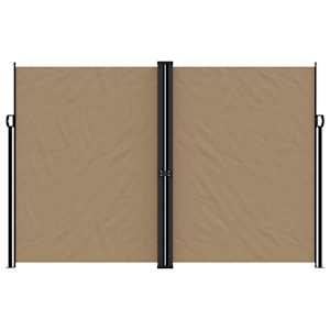 vidaXL lahtit&otilde;mmatav k&uuml;lgsein, hallikaspruun, 220 x 600 cm