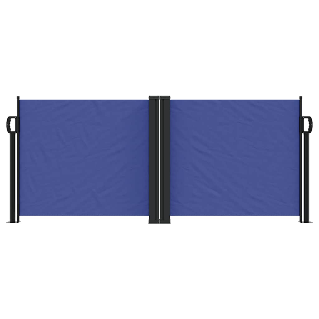 Thumbnail - vidaXL Seitenmarkise Ausziehbar Blau 100x1000 cm