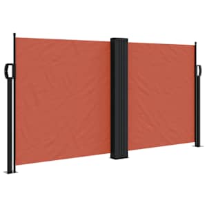 Zatahovací boční markýza terakotová 120 x 1 000 cm - obrázek 2