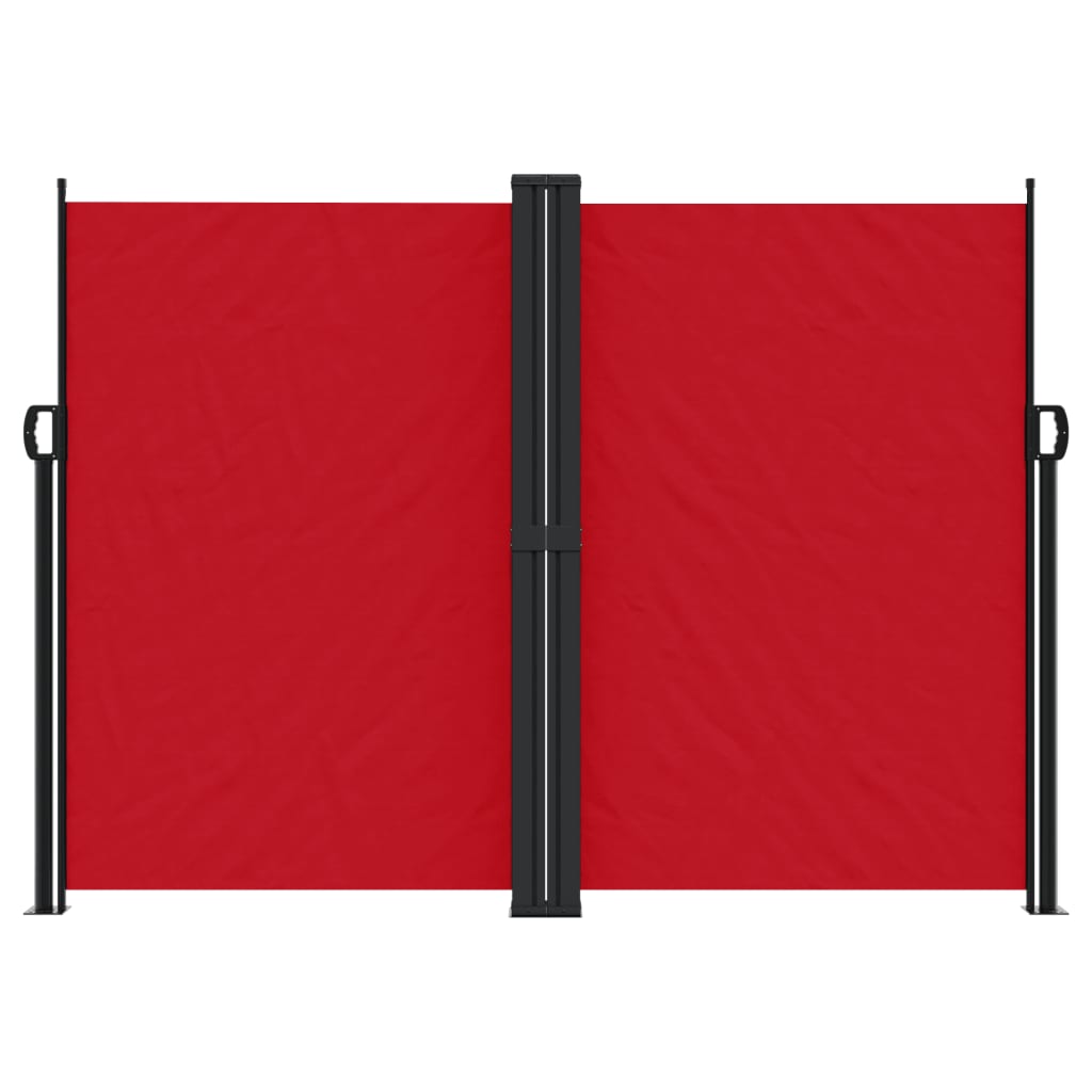 vidaXL Windscherm uittrekbaar 180x1000 cm rood afbeelding