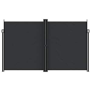 Zatahovací boční markýza černá 200 x 1 000 cm - obrázek 3