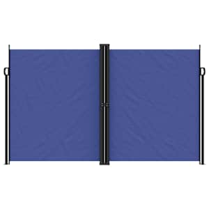 Zatahovací boční markýza modrá 200 x 1 000 cm - obrázek 3