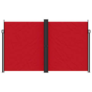 Zatahovací boční markýza červená 200 x 1 000 cm - obrázek 3