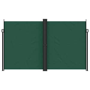 vidaXL Toldo lateral retr&aacute;til 200x1000 cm verde-escuro