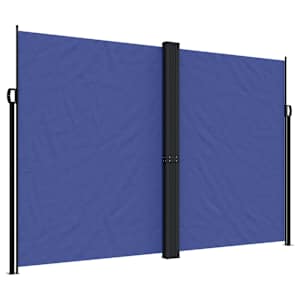 Zatahovací boční markýza modrá 220 x 1 000 cm - obrázek 2