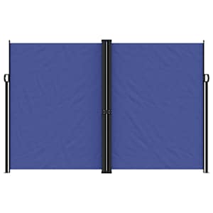 Zatahovací boční markýza modrá 220 x 1 000 cm - obrázek 3