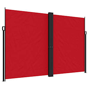 Zatahovací boční markýza červená 220 x 1 000 cm - obrázek 2