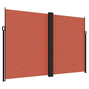 Zatahovací boční markýza terakotová 220 x 1 000 cm - obrázek 2