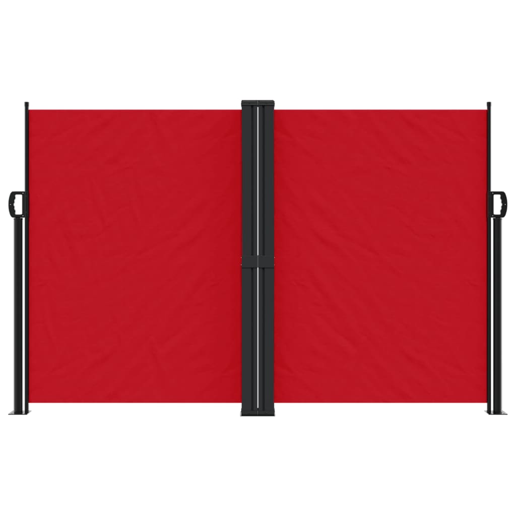vidaXL Windscherm uittrekbaar 160x1200 cm rood afbeelding