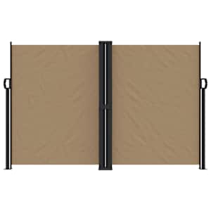 Zatahovací boční markýza taupe 160 x 1 200 cm - obrázek 3