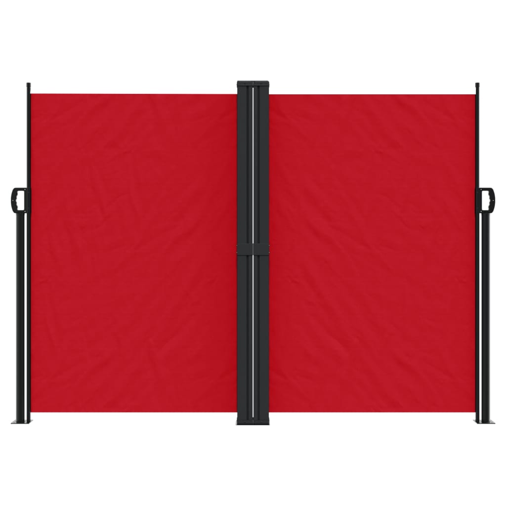 vidaXL Windscherm uittrekbaar 180x1200 cm rood afbeelding