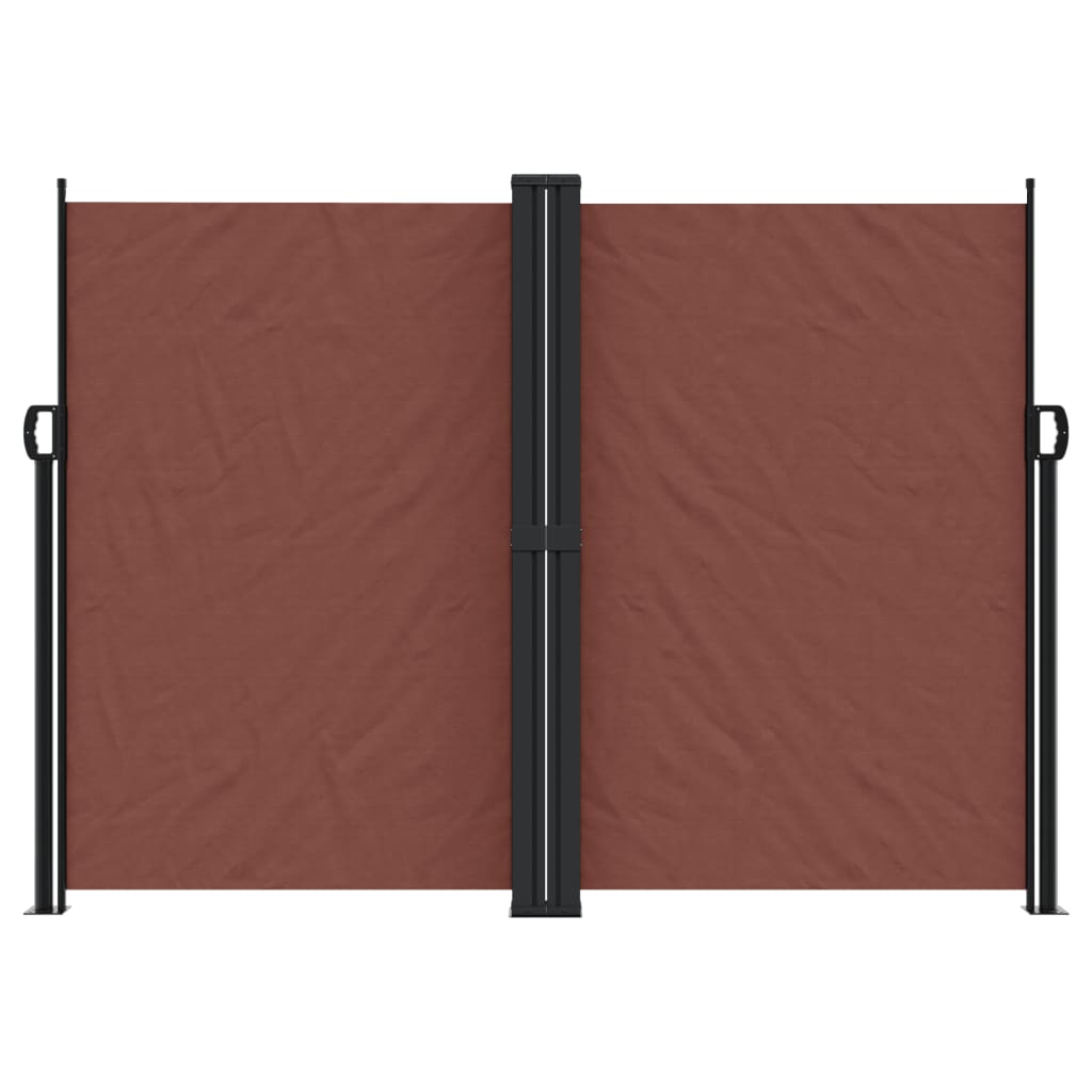 vidaXL Tuinscherm uittrekbaar 180x1200 cm bruin afbeelding