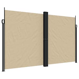 Zatahovací boční markýza béžová 200 x 1 200 cm - obrázek 2