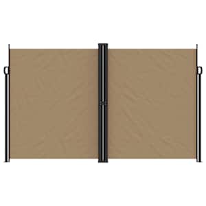 Zatahovací boční markýza taupe 200 x 1 200 cm - obrázek 3