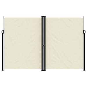 Zatahovací boční markýza krémová 220 x 1 200 cm - obrázek 3